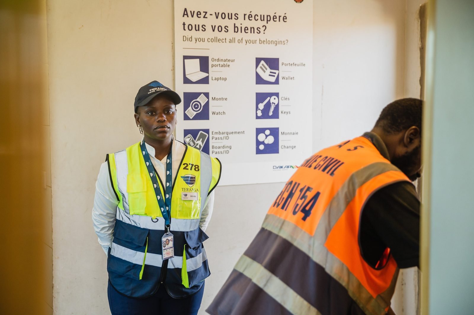 Les équipes de Teranga Sûreté Aéroportuaire sur le terrain